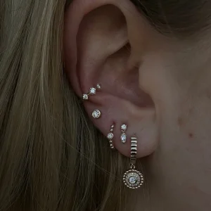 Mama Bijoux Illusion Marquise Diamond Drop Studs Sale