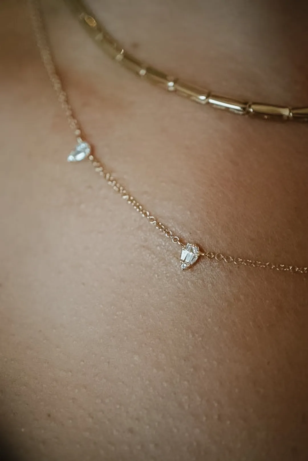 illusion_pear_diamond_nec_2.webp Mama Bijoux Illusion Pear Diamond Necklace Outlet