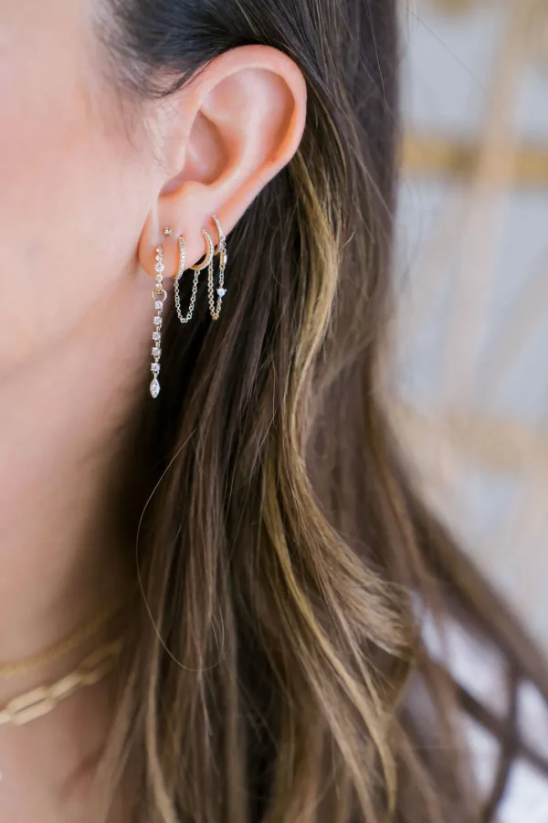 Mama Bijoux Itty Bitty Diamond Studs Clearance