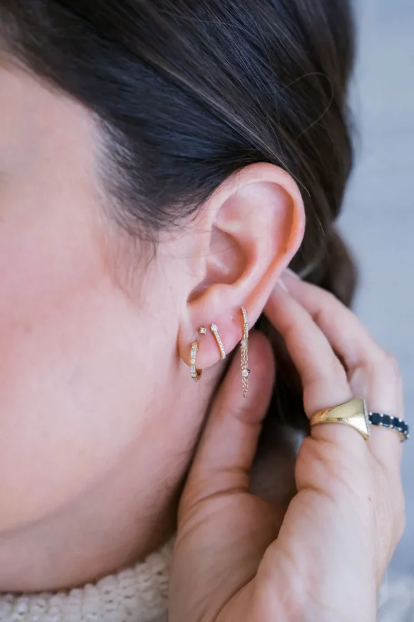 Mama Bijoux Itty Bitty Diamond Studs Clearance