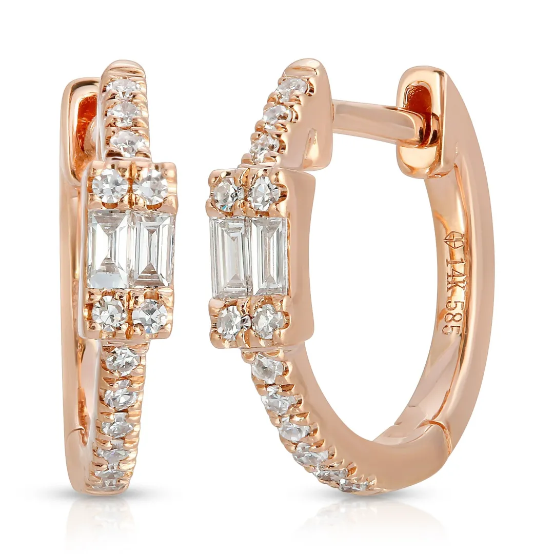 k_gold_amp_diamond_illusi_2.webp Mama Bijoux 14k Gold & Diamond Illusion Baguette Huggies Fashion