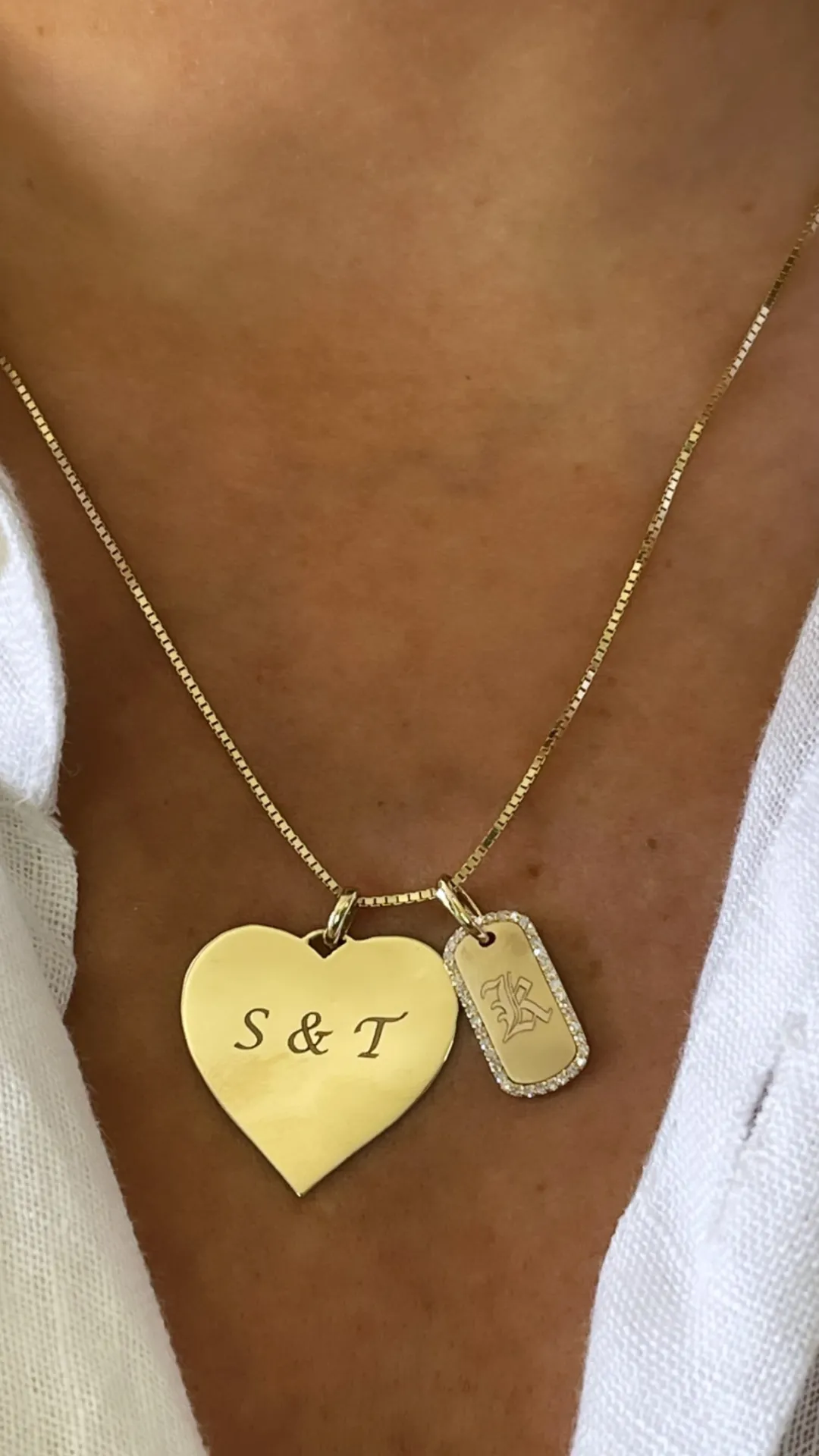 k_gold_amp_diamond_rim_do_3.webp Mama Bijoux 14k Gold & Diamond Rim Dog Tag Sale