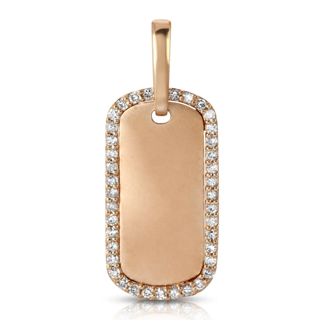 k_gold_amp_diamond_rim_do_7.webp Mama Bijoux 14k Gold & Diamond Rim Dog Tag Sale