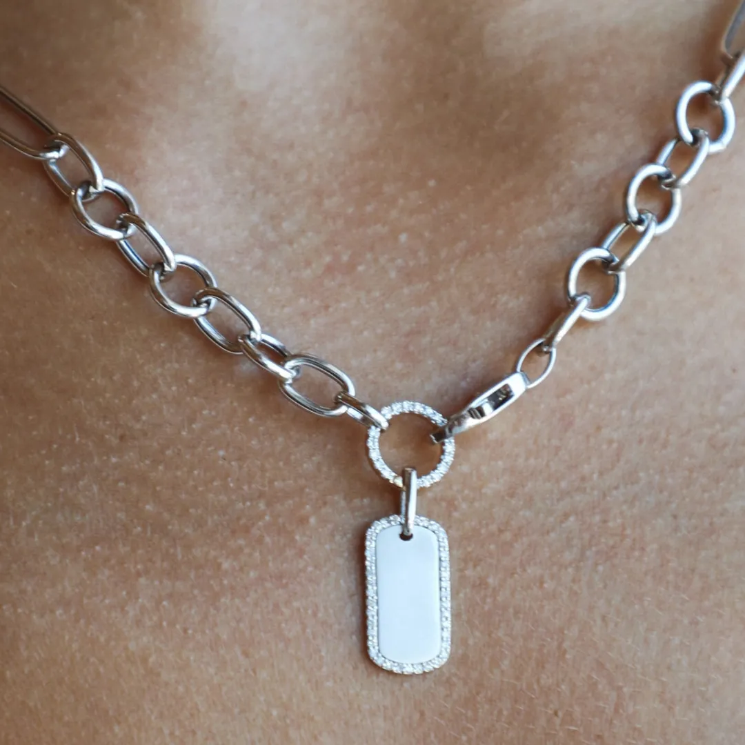 k_gold_amp_diamond_rim_do_9.webp Mama Bijoux 14k Gold & Diamond Rim Dog Tag Sale