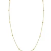 Mama Bijoux 14k Gold Chain & Ball Station Kids Necklace Discount