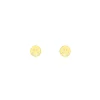 Mama Bijoux 14k Gold Happy Face Studs Hot