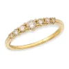 Mama Bijoux La Princesse Graduated Shared Prong Diamond Ring Best