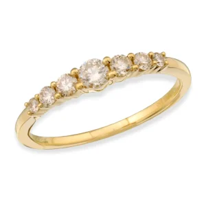 Mama Bijoux La Princesse Graduated Shared Prong Diamond Ring Best