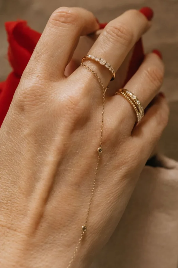 Mama Bijoux La Princesse Graduated Shared Prong Diamond Ring Best