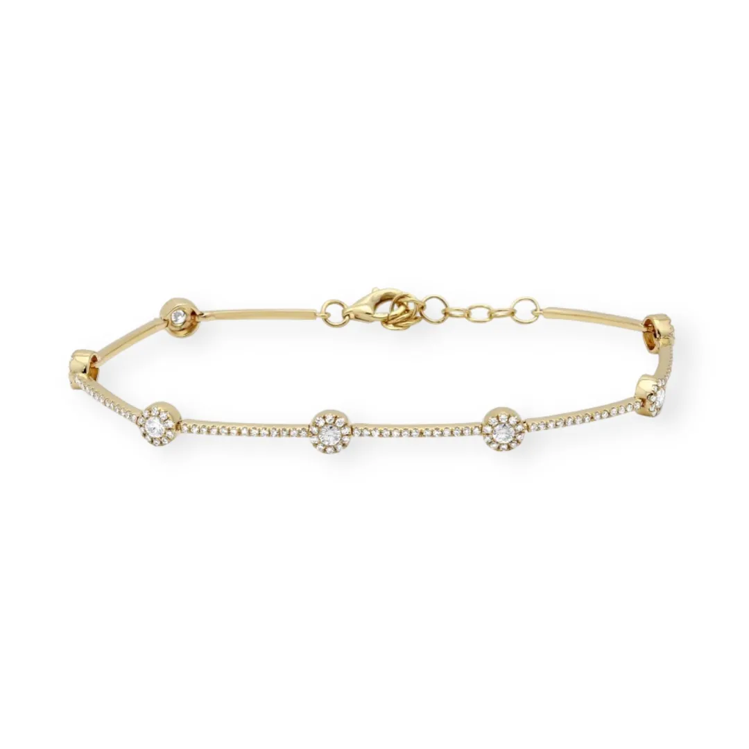 le_circle_of_love_halo_di_0.webp Mama Bijoux Le Circle of Love Halo Diamond Tennis Bracelet Sale