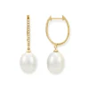 Mama Bijoux Le Diamond & Pearl Huggies Outlet