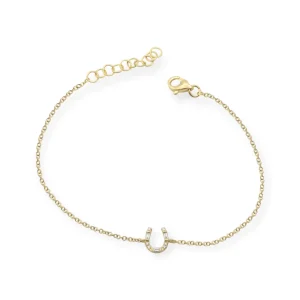 Mama Bijoux Lonestar Horseshoe Bracelet New