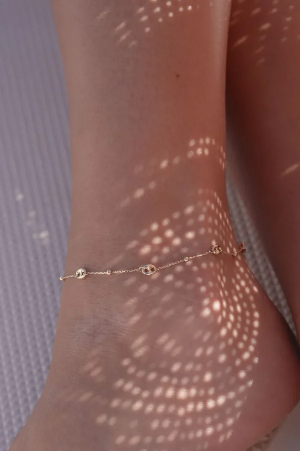 Mama Bijoux Mariner Chain Anklet Best