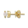 Mama Bijoux Marquise Diamond Studs Hot