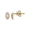 Mama Bijoux Marquise Halo Diamond Studs Sale