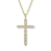 Mama Bijoux Medium Diamond Cross Necklace Clearance