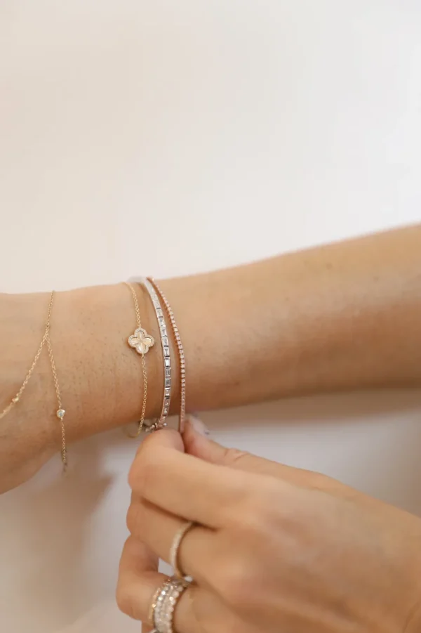 Mama Bijoux Mini 4 Leaf Clover Bracelet Outlet