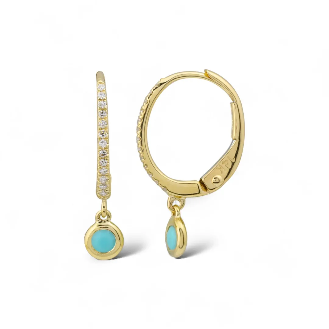 mini_bezel_set_drop_lever_0.webp Mama Bijoux Mini Bezel Set Drop Leverback Huggies Online