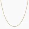 Mama Bijoux Mini Bezel Set Natural Diamond Tennis Necklace (2.33ct) Discount