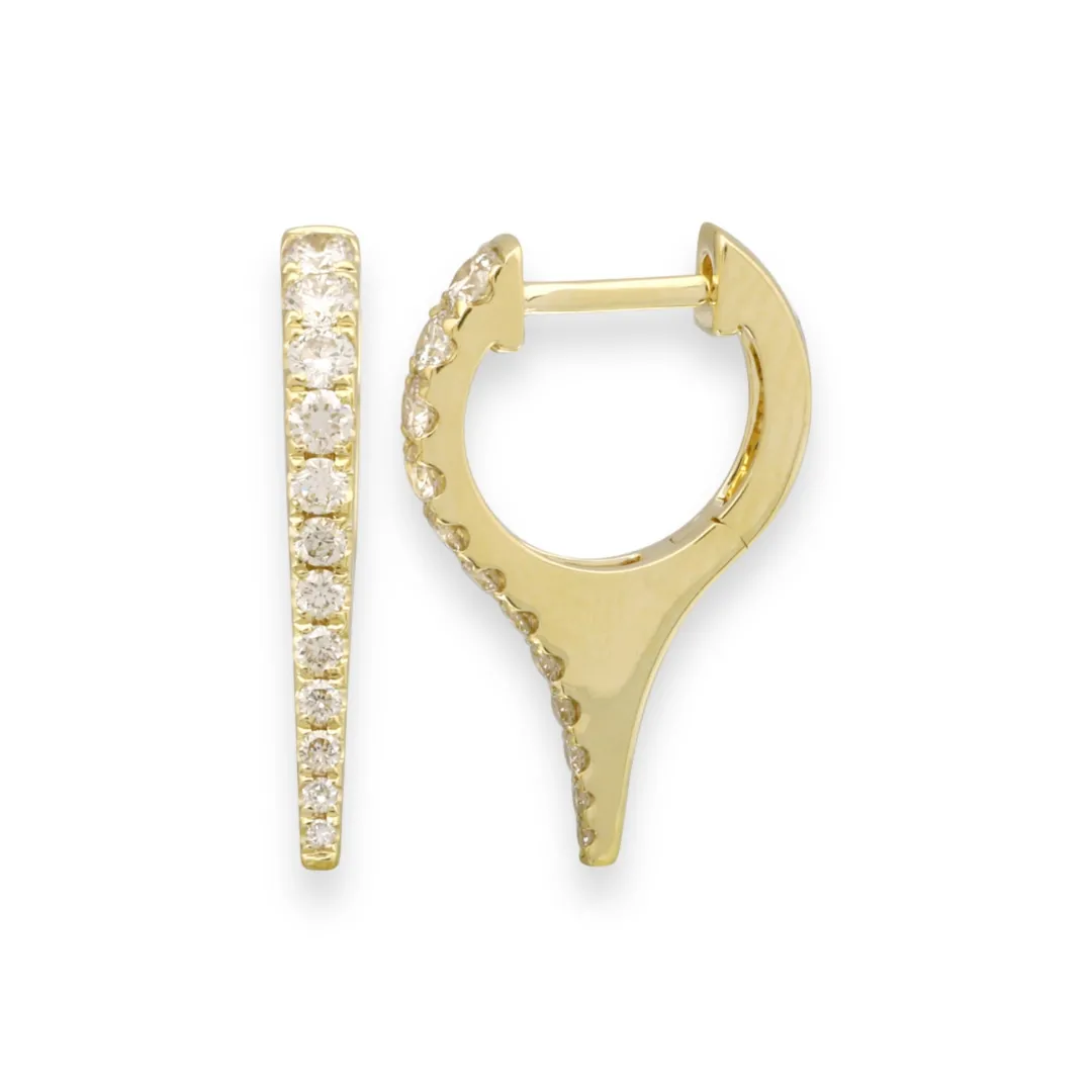 mini_bijoux_dagger_diamon_0.webp Mama Bijoux Mini Bijoux Dagger Diamond Huggie Earrings Clearance