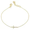 Mama Bijoux Mini Cross Bracelet Fashion