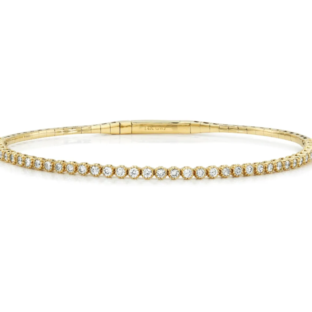 mini_filigree_set_diamond_0.webp Mama Bijoux Mini Filigree Set Diamond Flexible Bangle Online