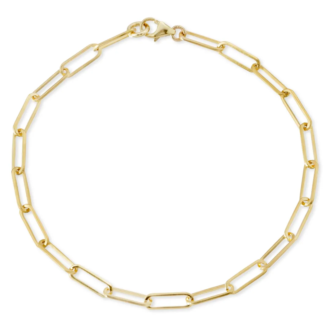 mini_semi_solid_link_k_ye_0.webp Mama Bijoux Mini Semi Solid Link 14k Yellow Gold Chain Bracelet Hot