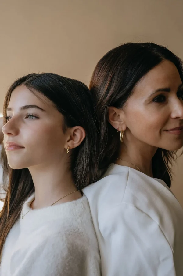 Mama Bijoux Mom & Babe Hailey Toujours Hoops Set New