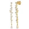 Mama Bijoux Multi Cut Diamond Drop Stud Outlet