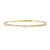 Mama Bijoux Oval & Round Diamond Flexible Bangle Sale