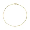 Mama Bijoux Paperclip Chain Anklet New