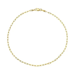 Mama Bijoux Paperclip Chain Anklet New