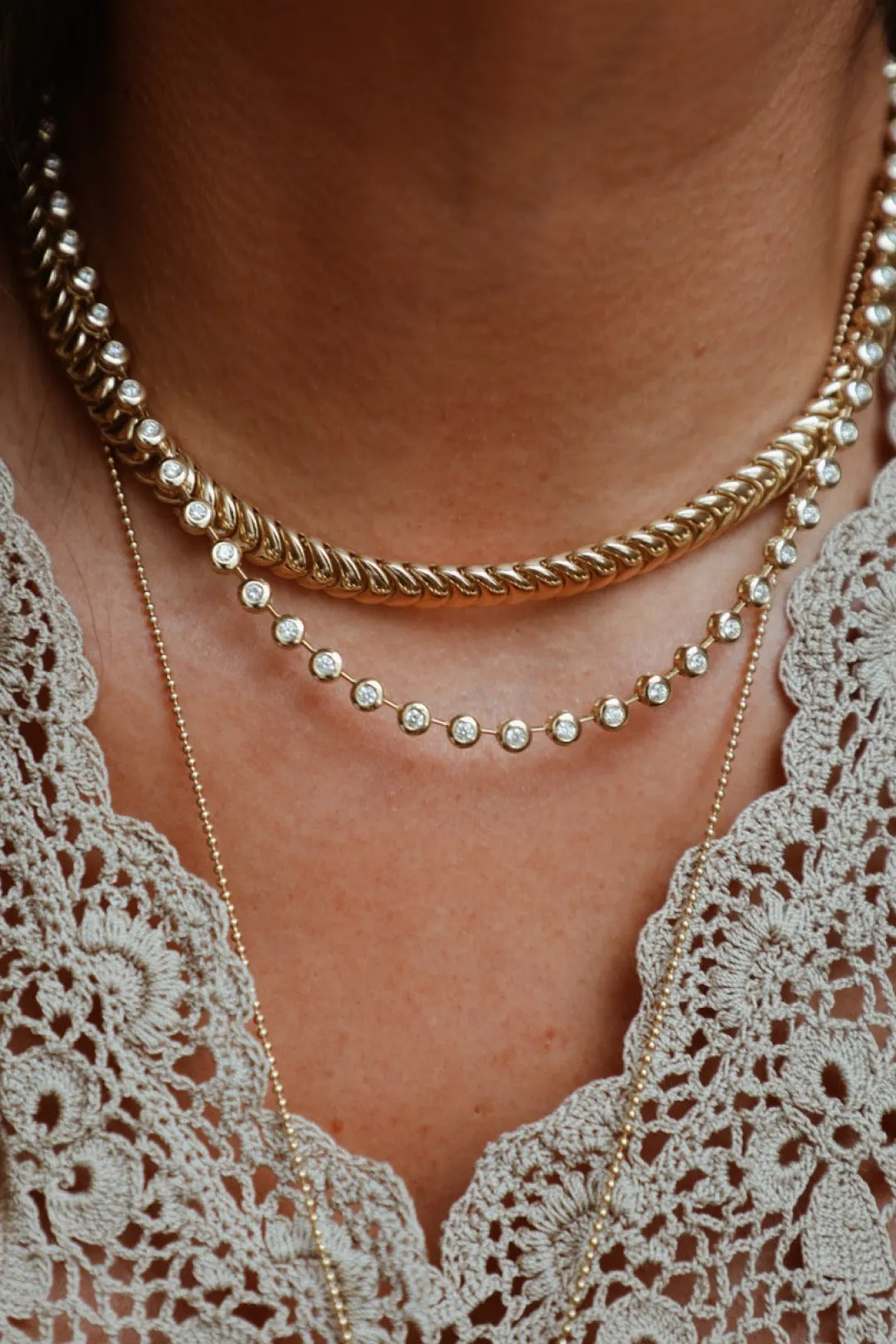 pillowy_bezeled_diamond_t_5.webp Mama Bijoux Pillowy Bezeled Diamond Tennis Necklace Best