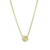 Mama Bijoux Pillowy Rose Setting Diamond Necklace Sale