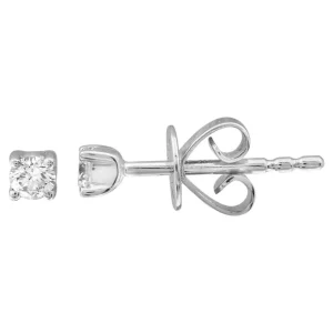 Mama Bijoux 4 prong Mini Diamond Stud Earrings Sale