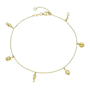 Mama Bijoux Seaside Charm Anklet New