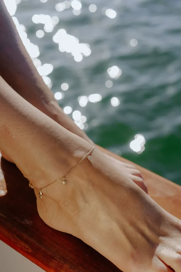 Mama Bijoux Seaside Charm Anklet New