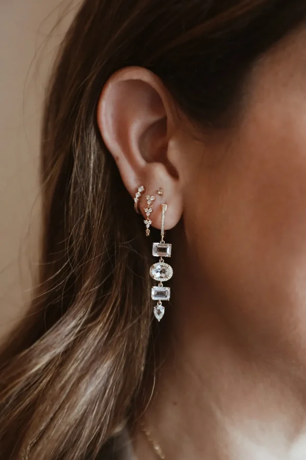 Mama Bijoux Shared Prong Diamond Lobe Studs Best