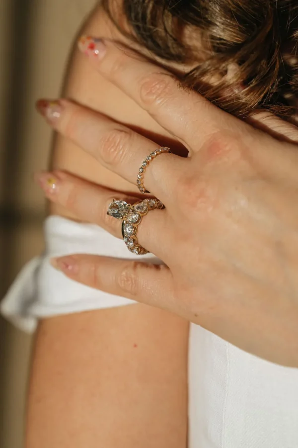Mama Bijoux Shared Prong Diamond Ring Outlet
