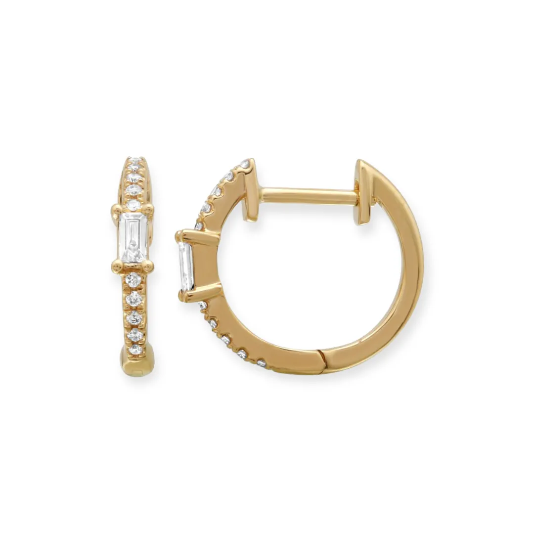 single_baguette_amp_diamo_0.webp Mama Bijoux Single Baguette & Diamond Pavé Huggies New