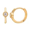 Mama Bijoux Single Diamond Mini Huggies Clearance