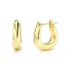 Mama Bijoux Square Hailey Hoops New