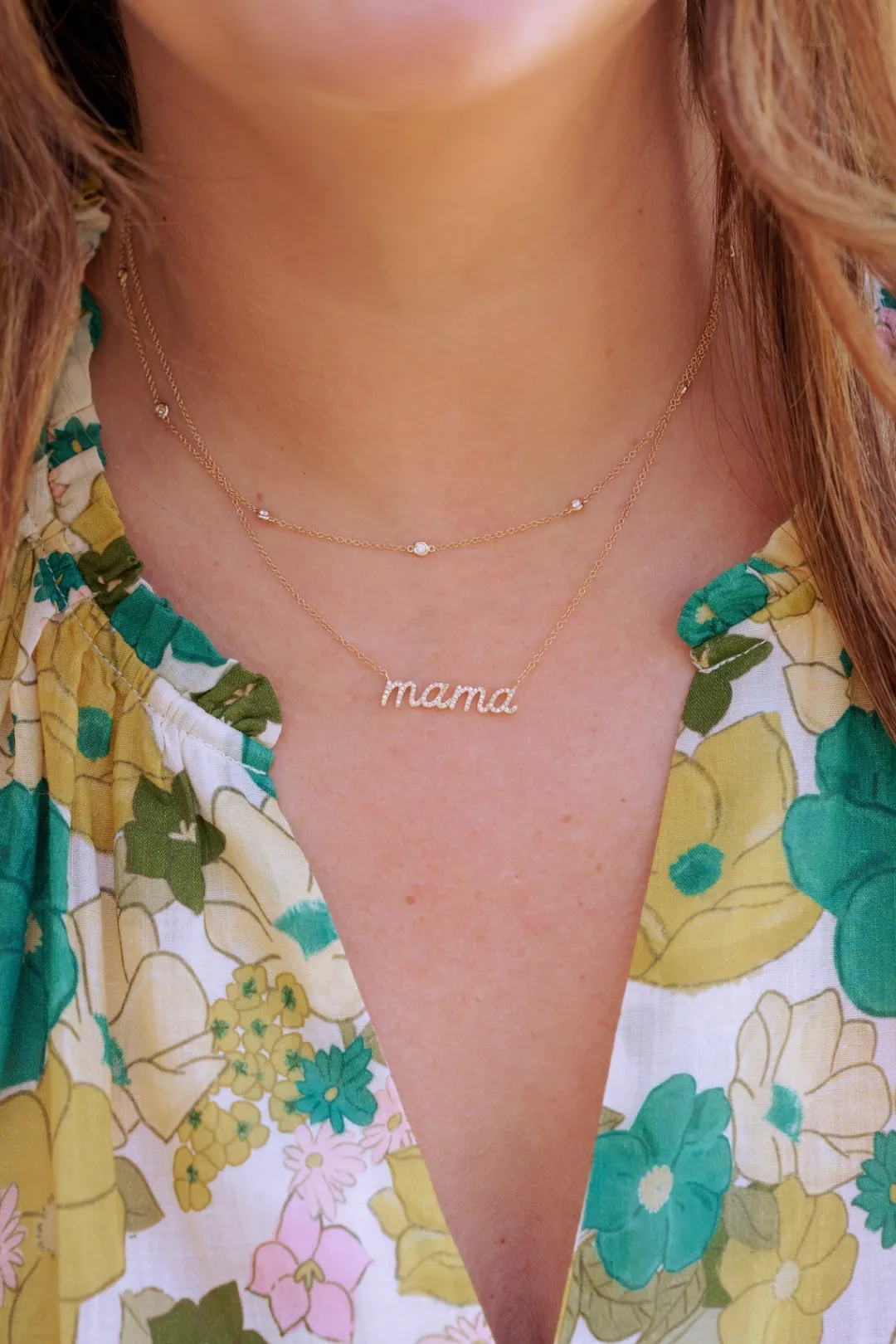 sweet_cursive_mama_diamon_1.webp Mama Bijoux Sweet Cursive Mama Diamond Necklace Hot