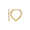 Mama Bijoux Teardrop Diamond Huggies Outlet