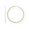 Mama Bijoux The Jessie Diamond Inside Outside Hoops (2 inch diameter) Hot