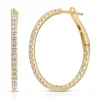 Mama Bijoux The Perfect Diamond Hoops Hot