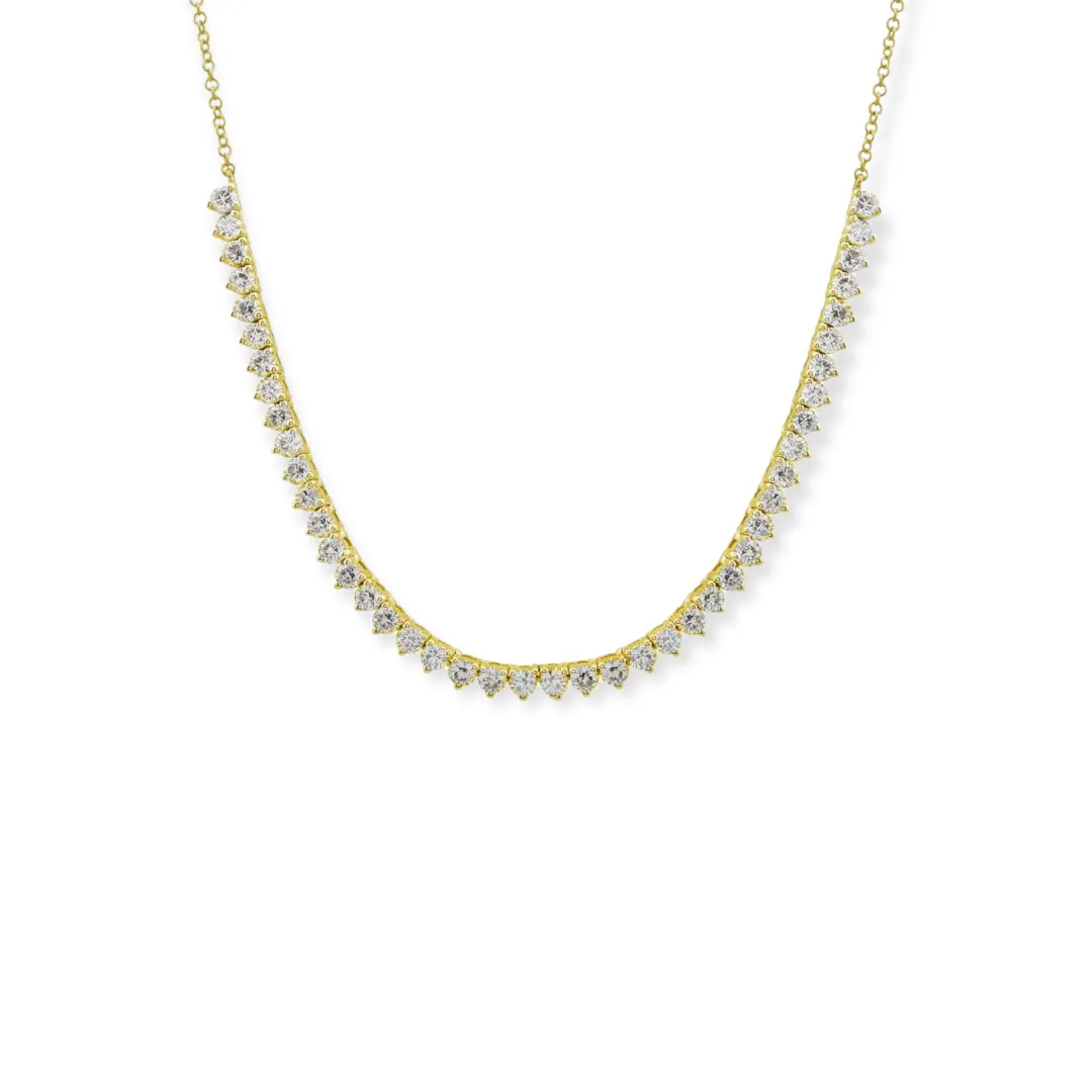 three_prong_diamond_amp_c_0.webp Mama Bijoux Three Prong Diamond & Chain Half Tennis Necklace (1.76 carats) Hot