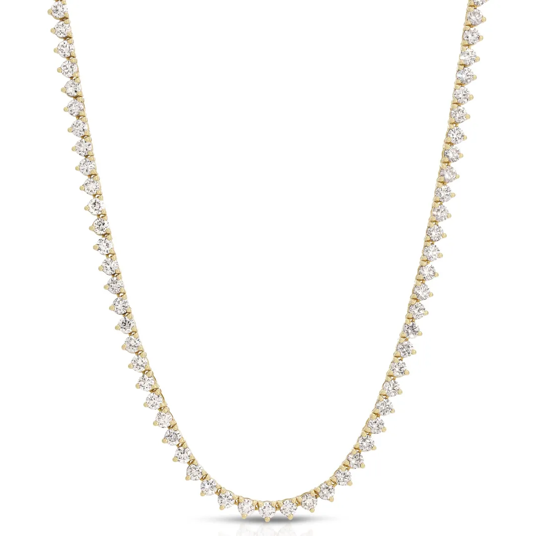three_prong_diamond_tenni_0-1.webp Mama Bijoux Three Prong Diamond Tennis Necklace (10.75 ct) Fashion