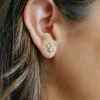 Mama Bijoux 1.52 Total Weight Diamond Stud Earrings Discount