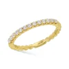 Mama Bijoux U Set Half Diamond Half Gold Bead Band Hot